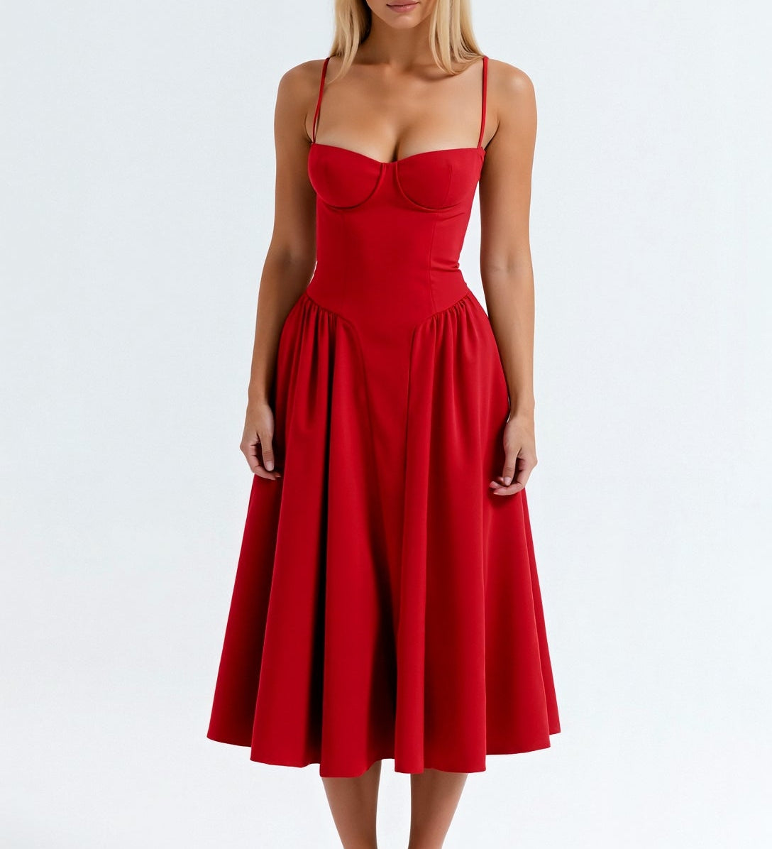 Odette - Vestido Midi Estructurado