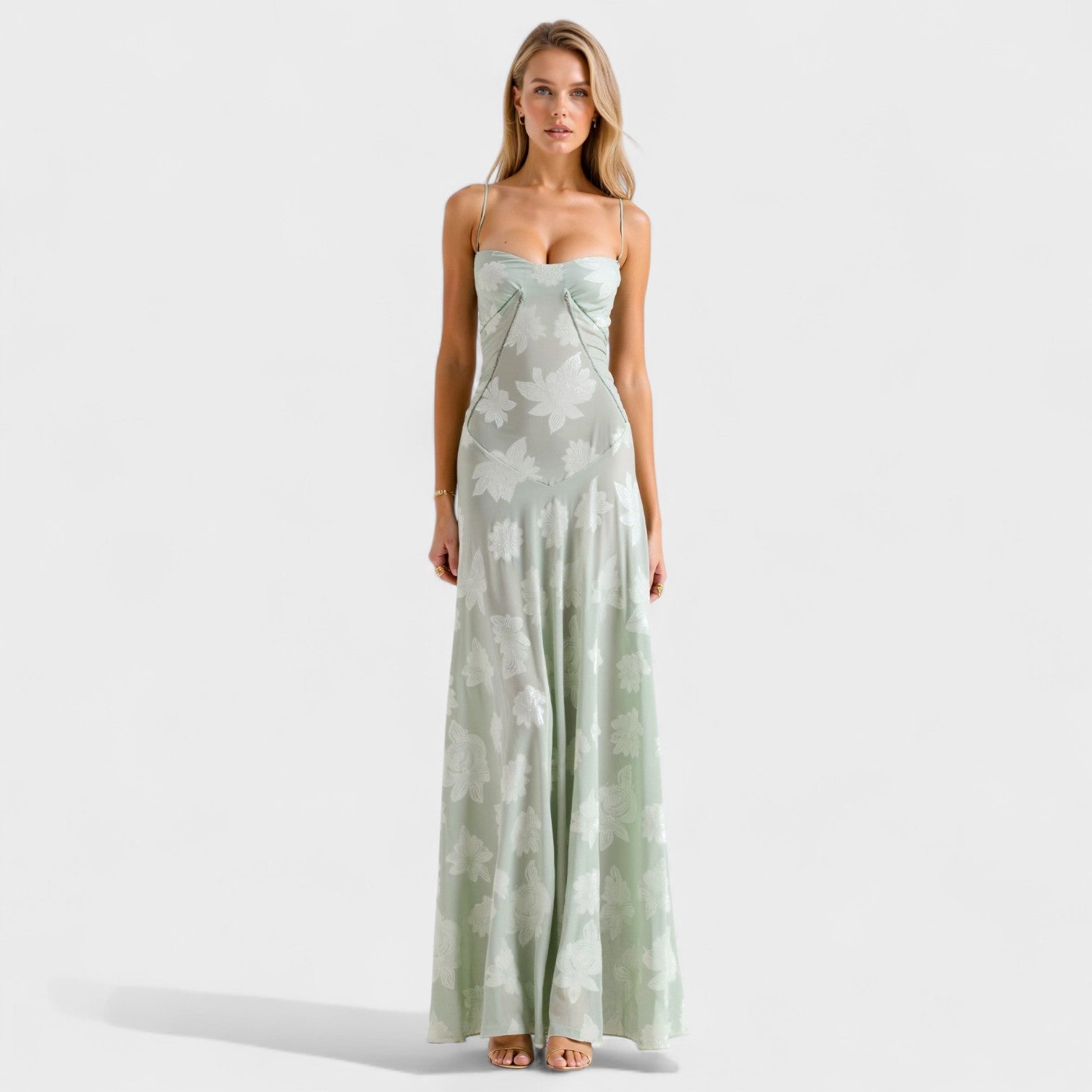 Verona - Vestido Maxi Encaje