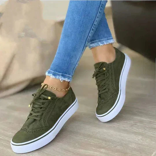 Lola - Zapatillas con cordones para mujer