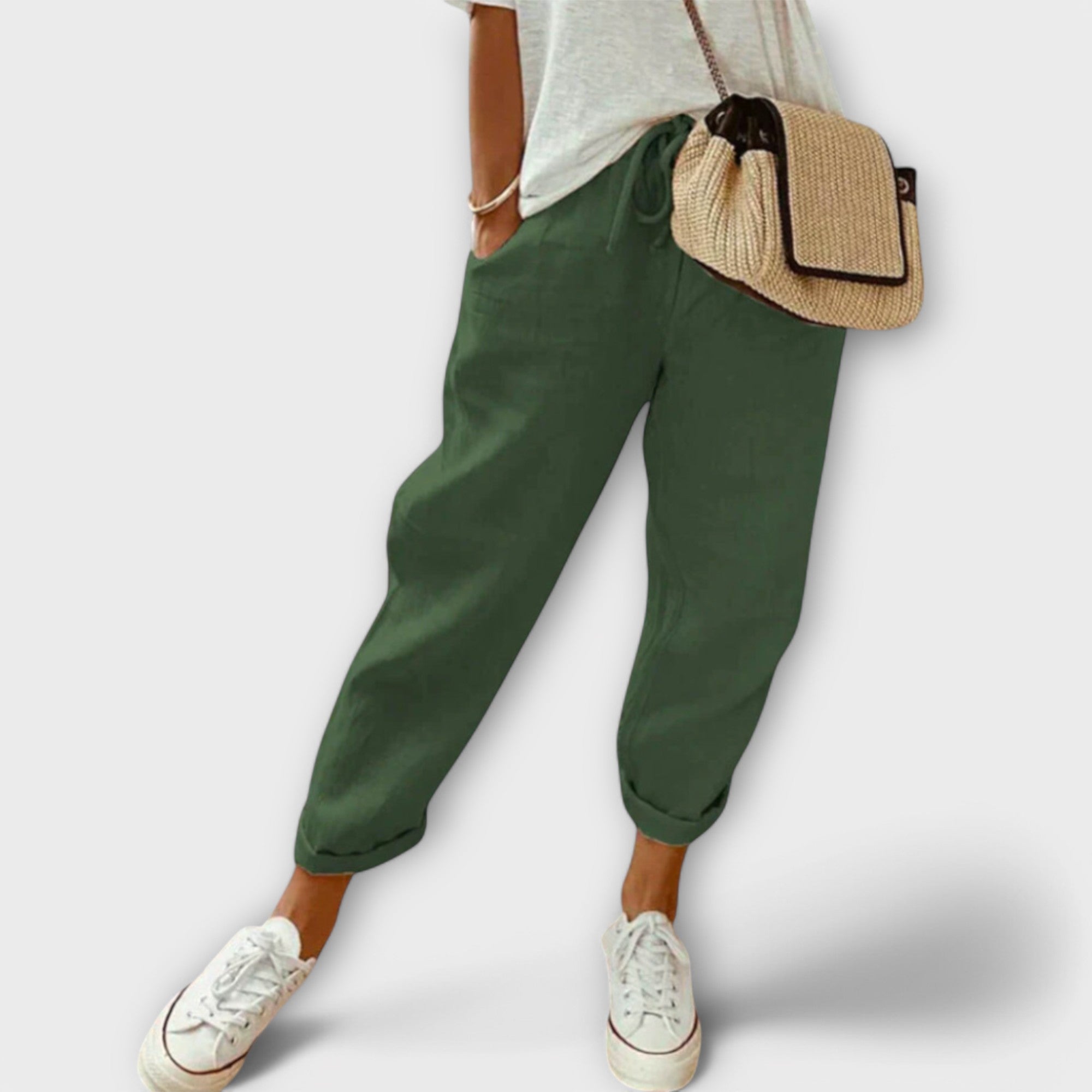 Bibi - Pantalones Lino Modernos