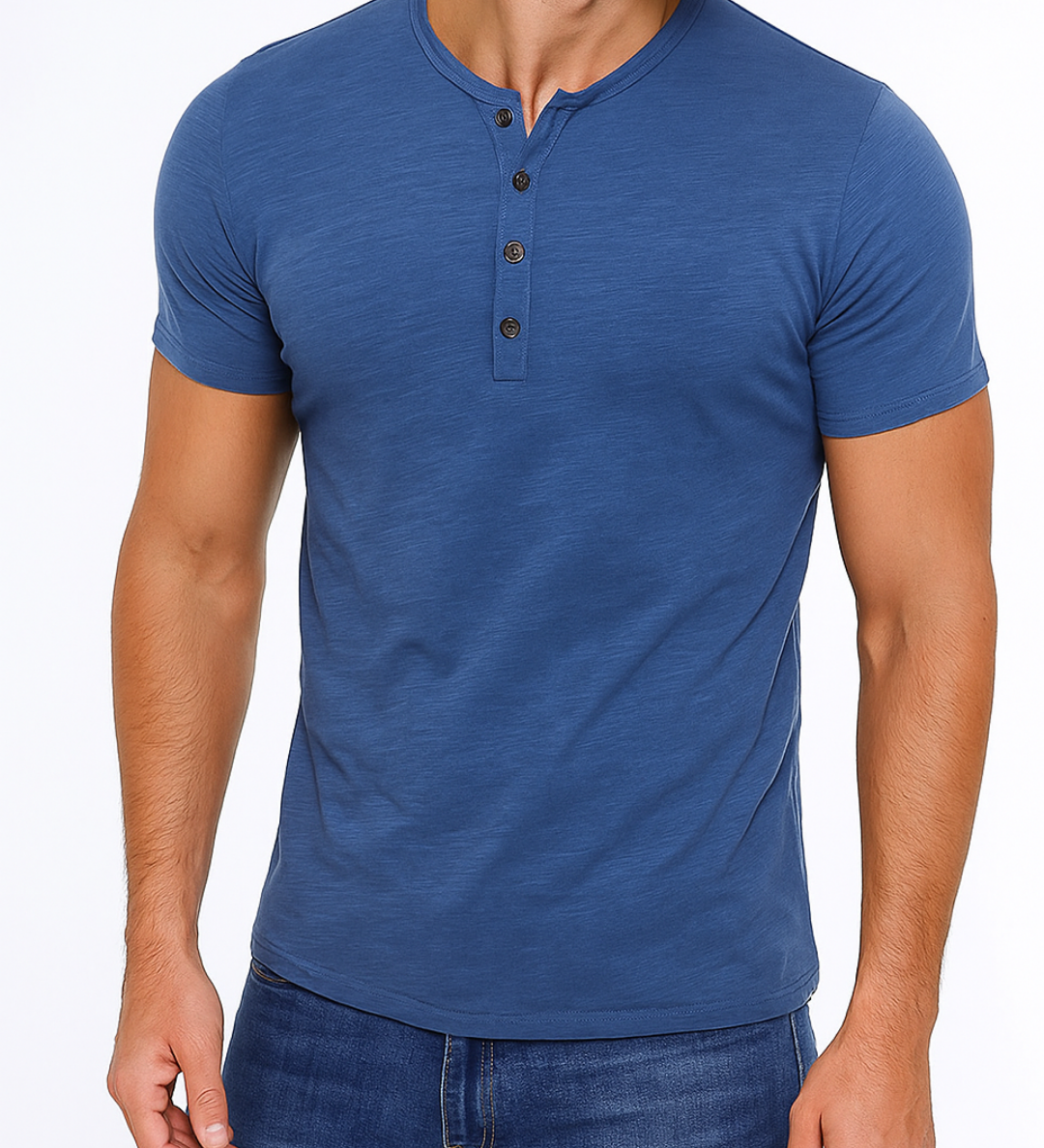 Carmen - Camisa Henley Elegante