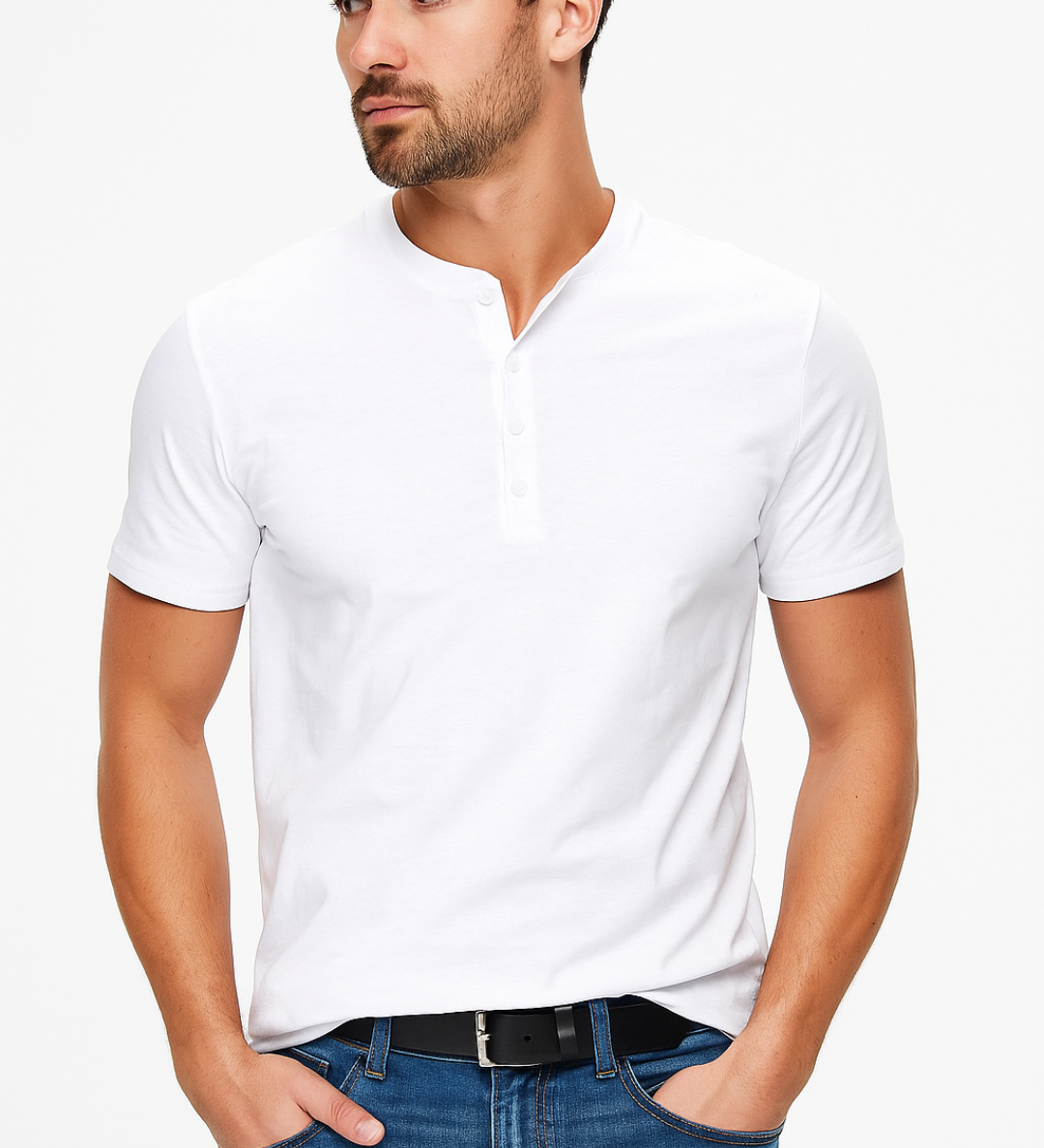 Carmen - Camisa Henley Elegante