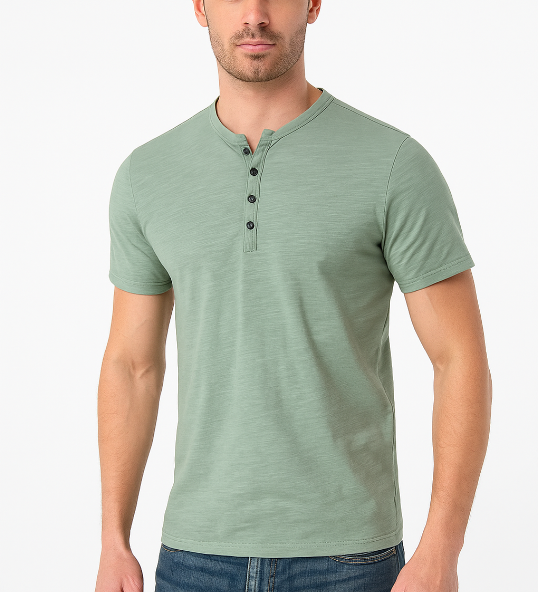 Carmen - Camisa Henley Elegante