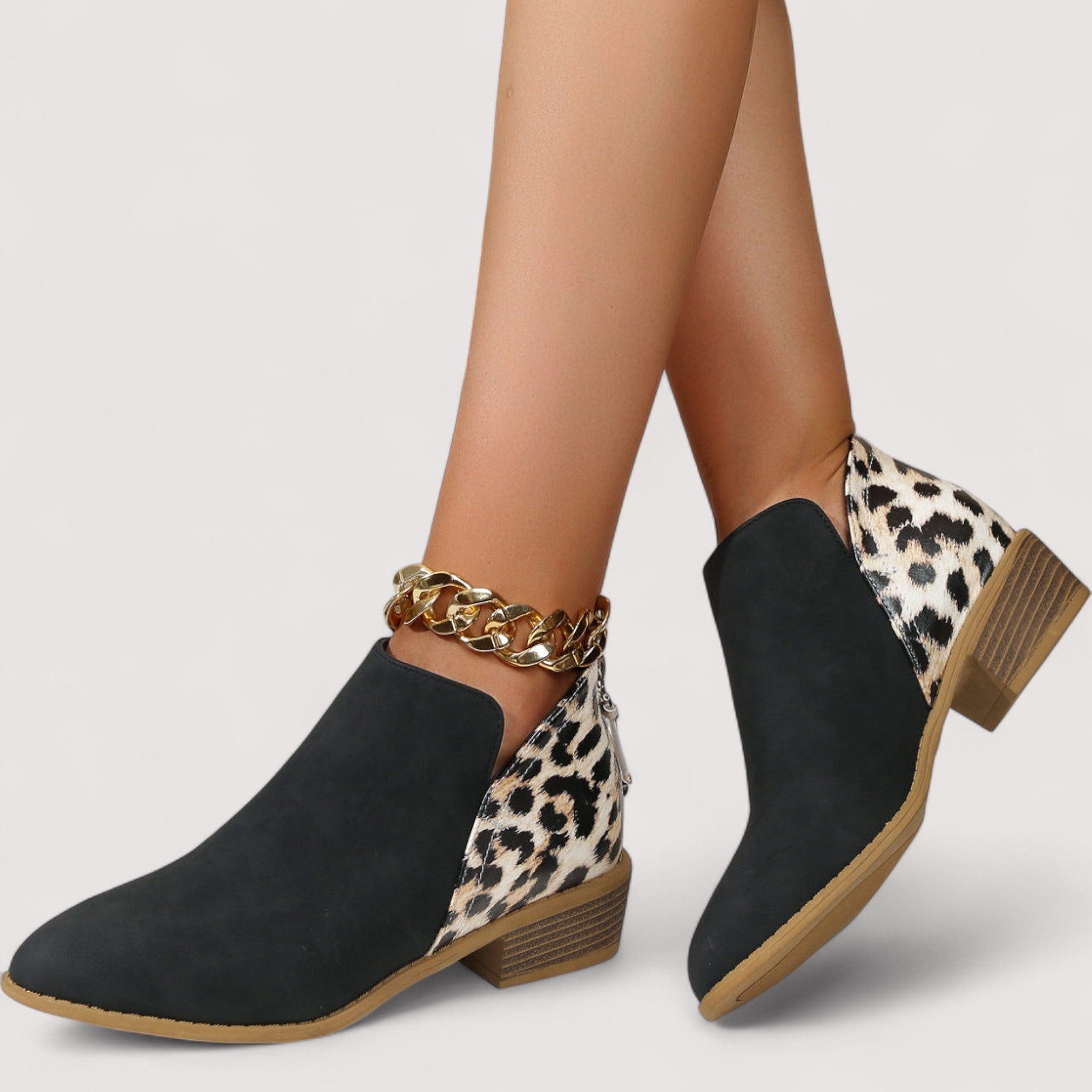 Isabel - Botas de ante elegantes
