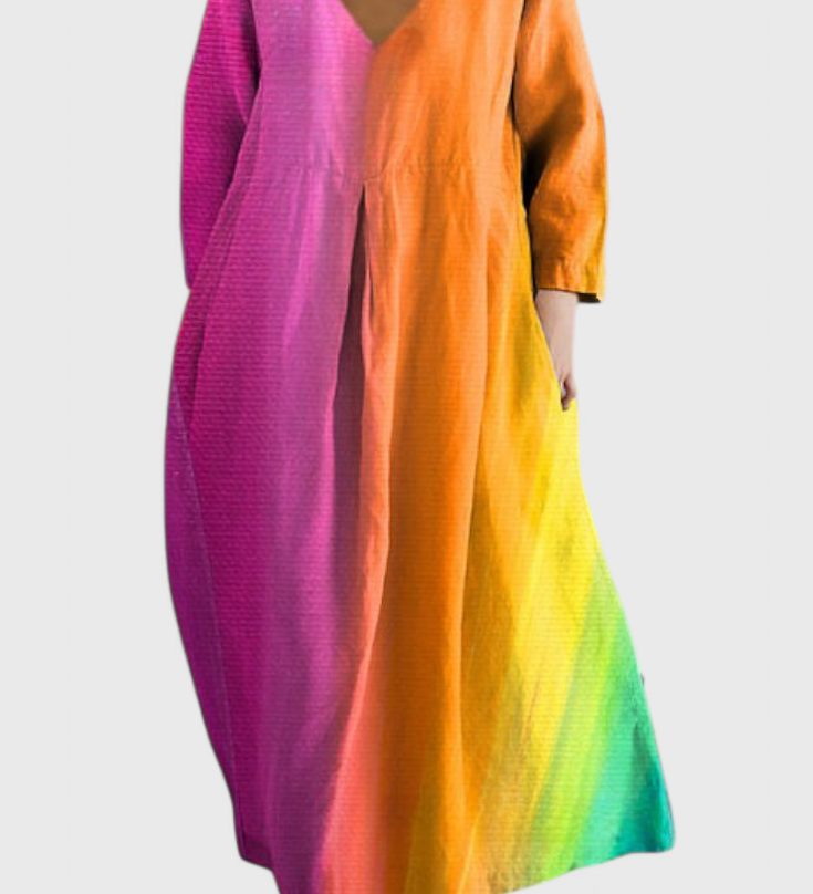Ana - Vestido Elegante Floral