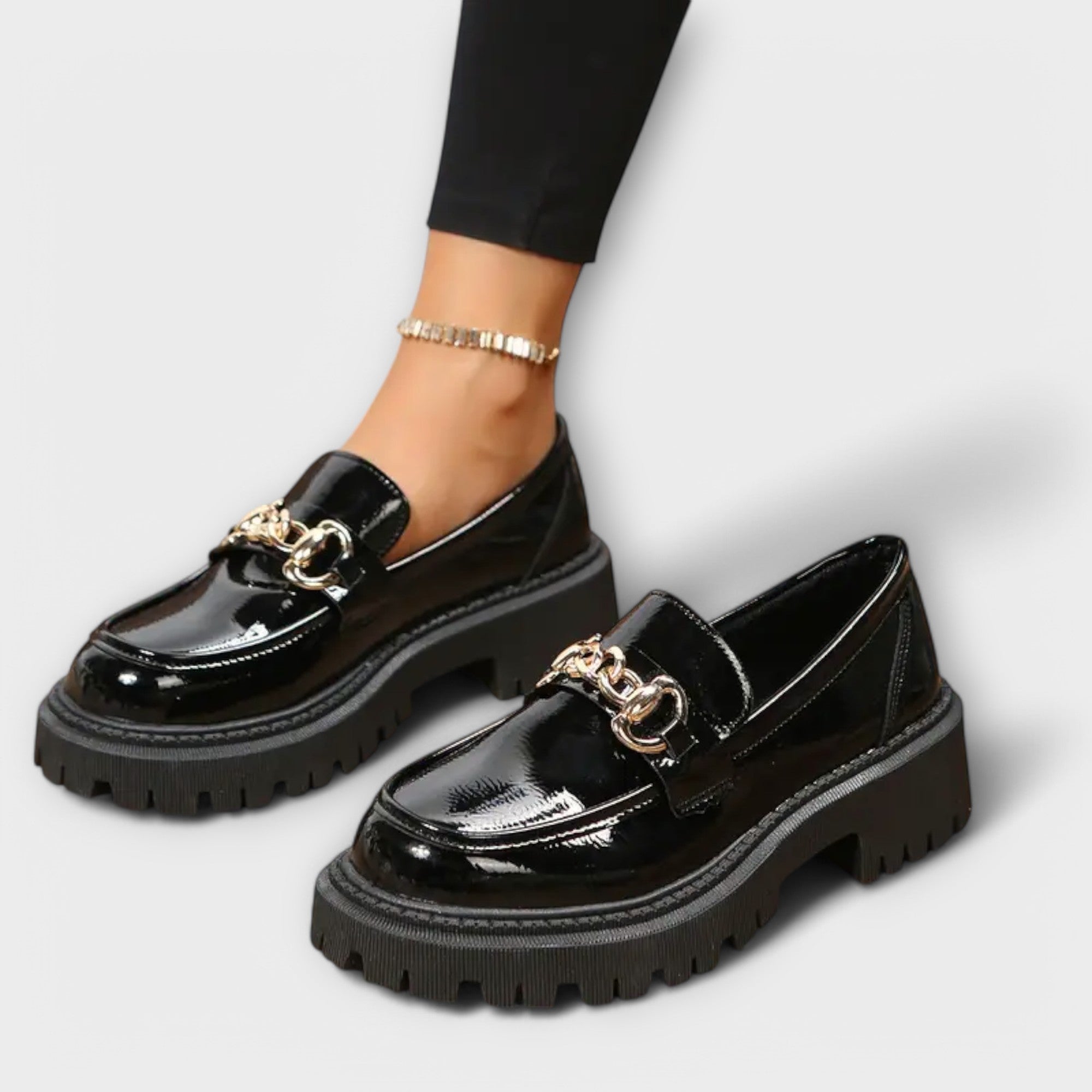 Zapatos Femeninos Plateau Loafer de Clara