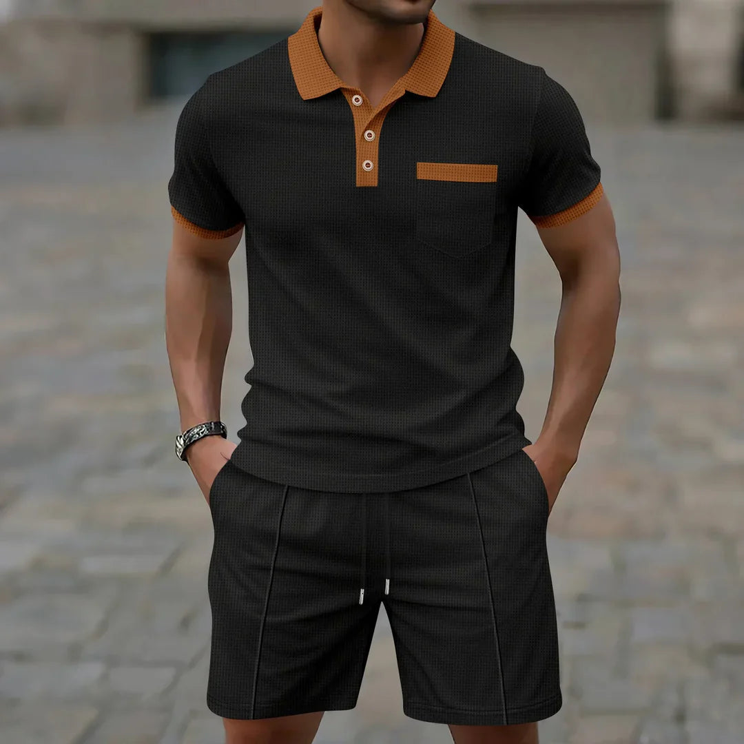 Catalina - Conjunto Polo Tejido