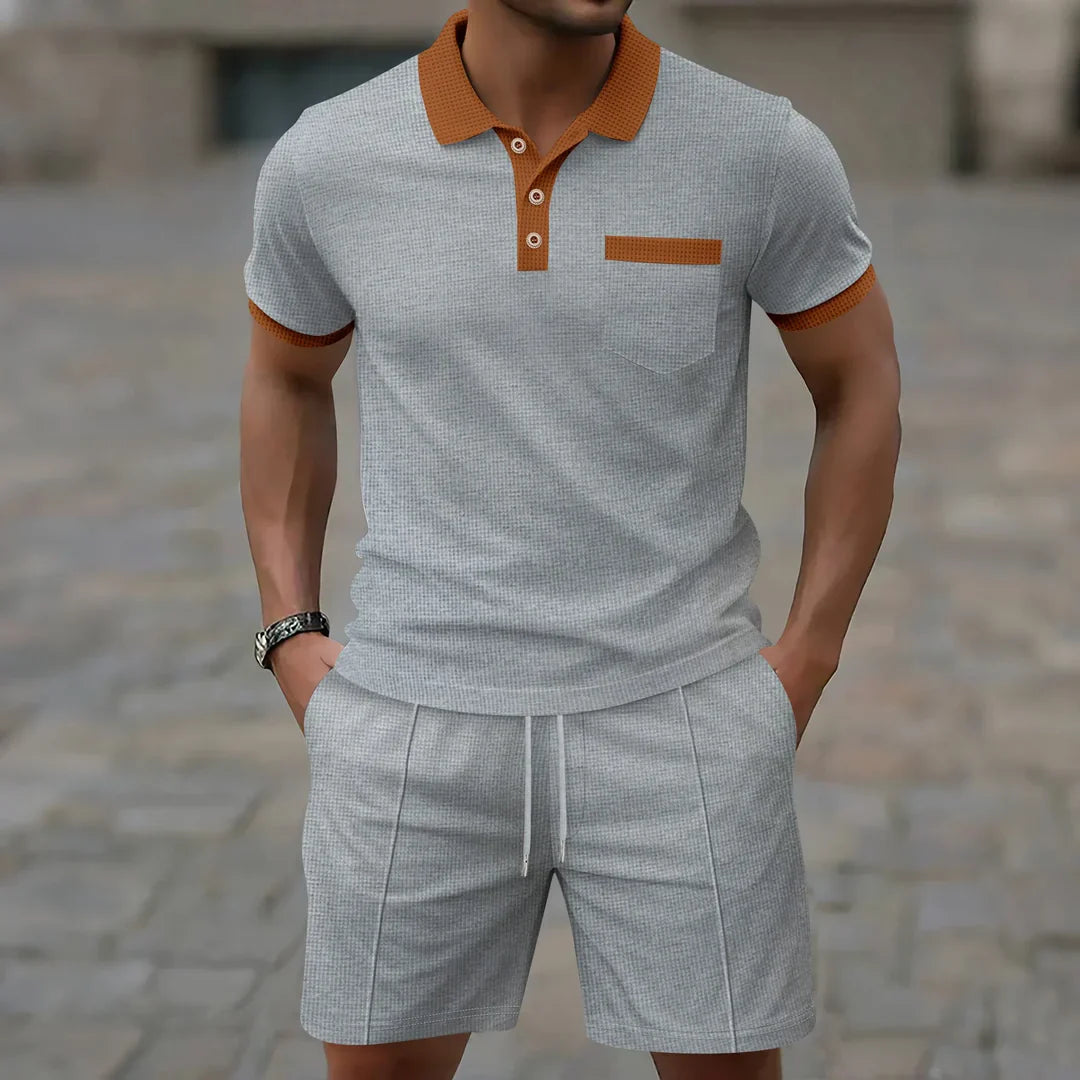 Catalina - Conjunto Polo Tejido