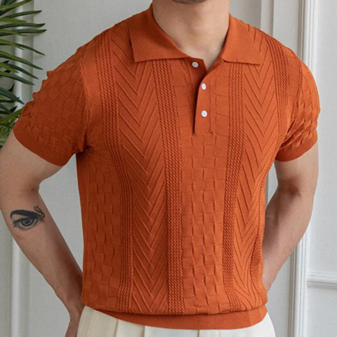 Pola - Polo Texturizado Elegante
