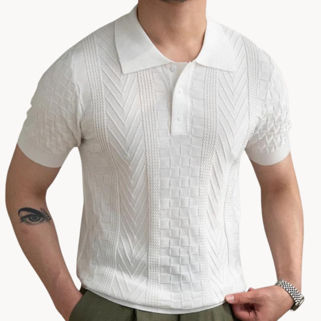 Pola - Polo Texturizado Elegante