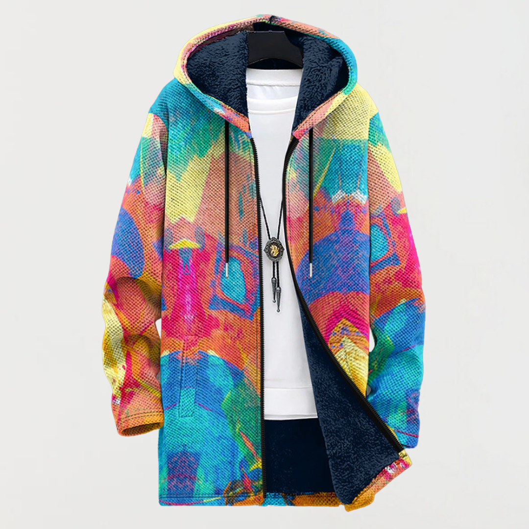 María - Sudadera Patrón Artístico