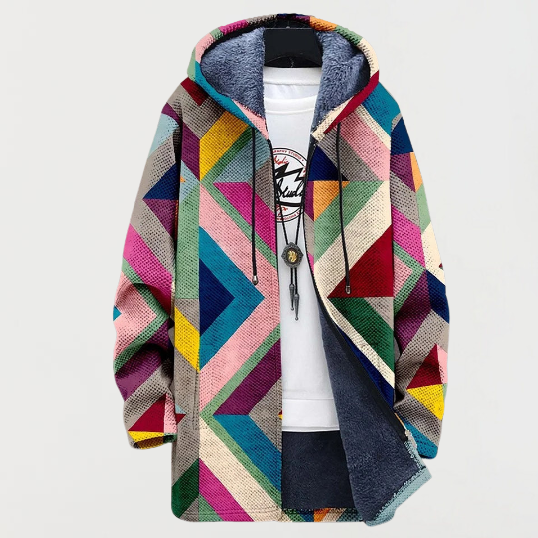 Sudadera - Sudadera Patrón Geométrico