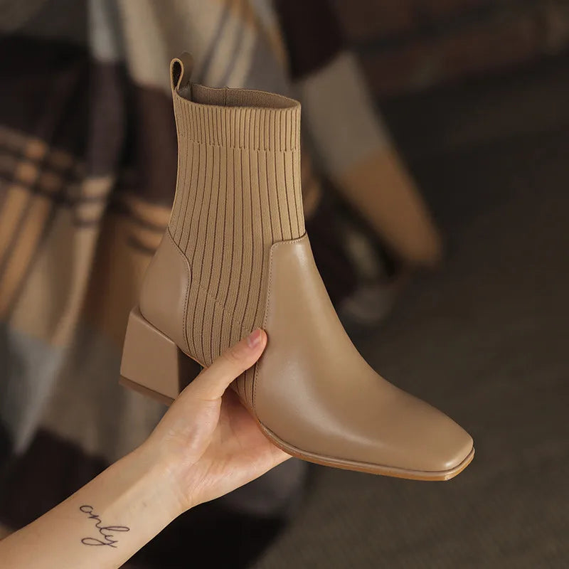 Marta - Botas con plataforma, confort y elegancia