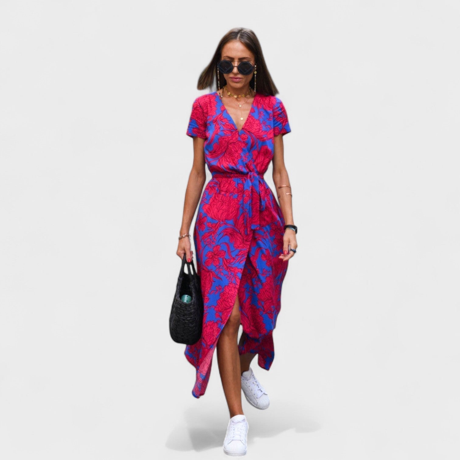 Lirio Rosa - Vestido Bohemio Elegante