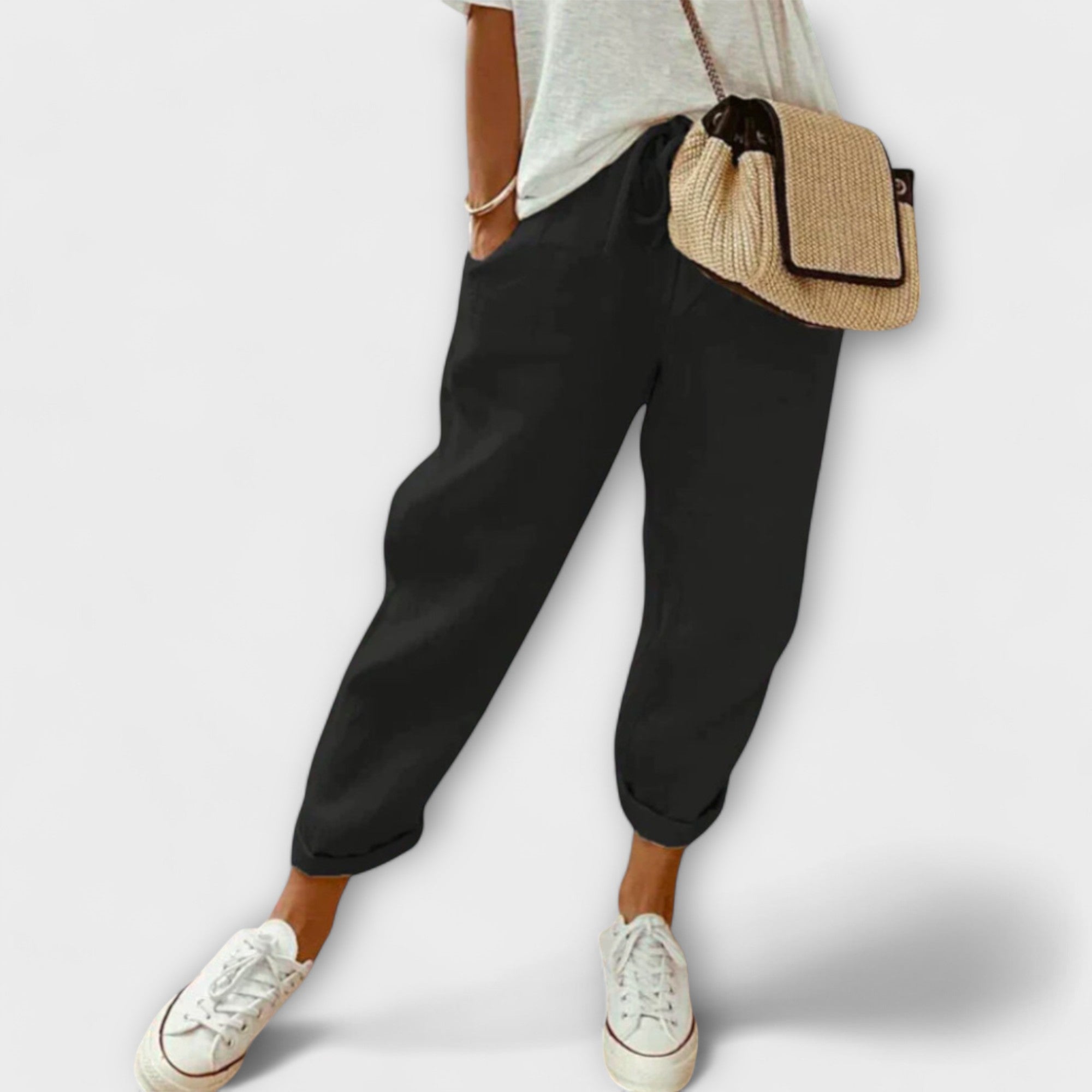 Bibi - Pantalones Lino Modernos