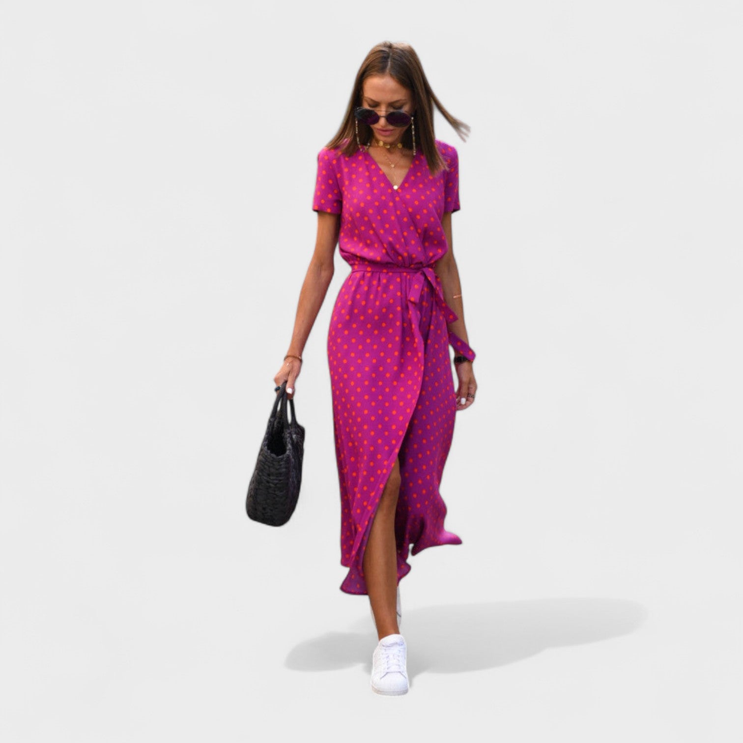 Lirio Rosa - Vestido Bohemio Chic