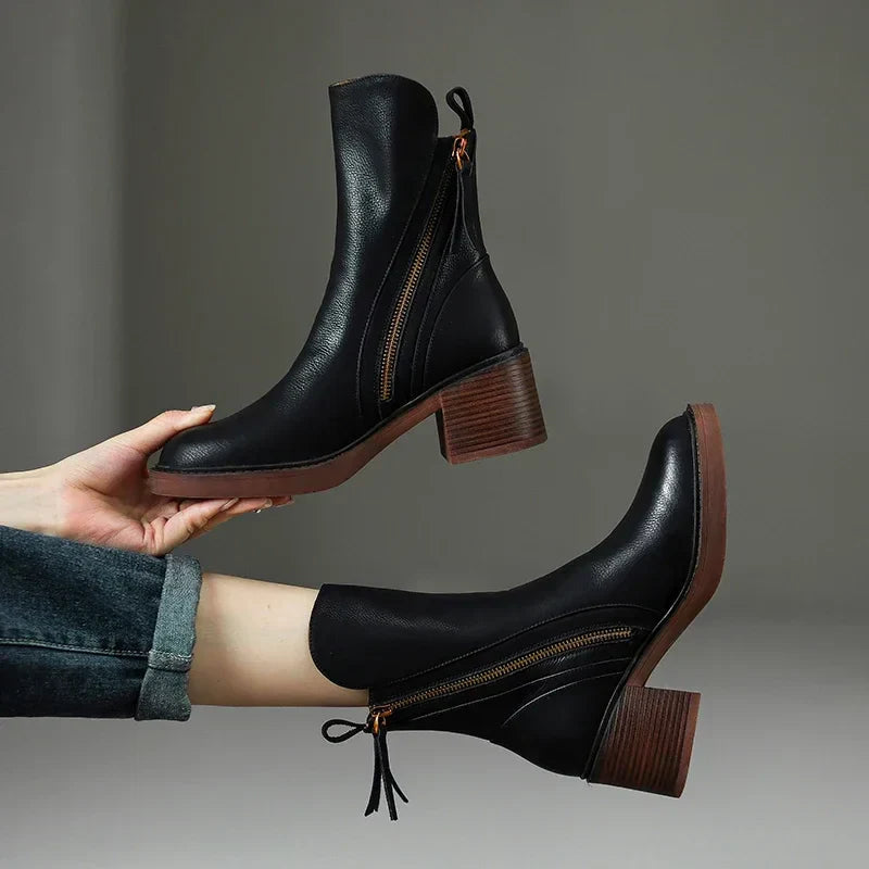 Lola - Botas de piel