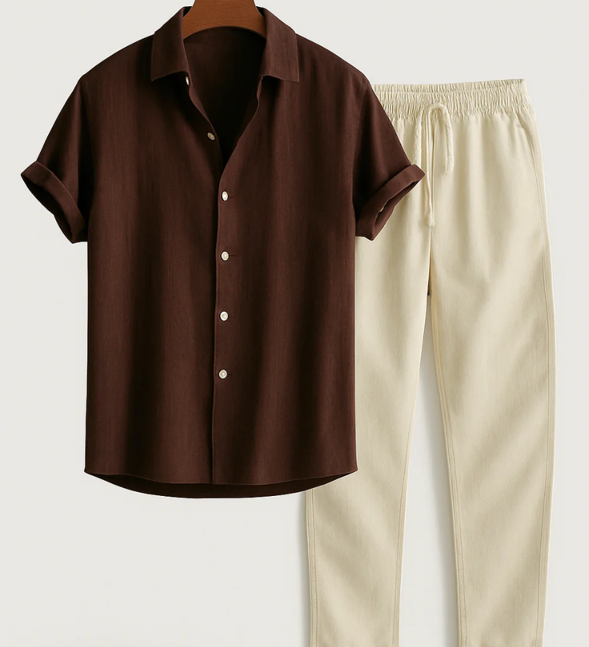 Mariana - Conjunto Camisa Pantalones