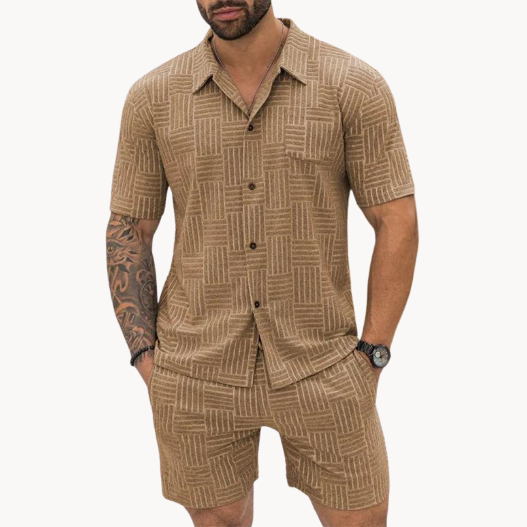 Mariana - Conjunto Camisa Cortos