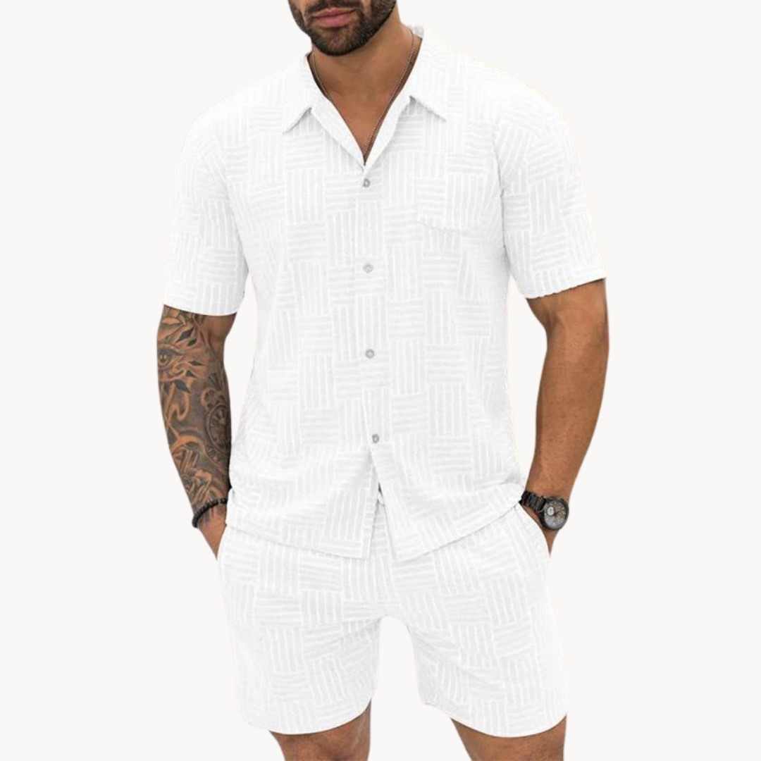 Mariana - Conjunto Camisa Cortos