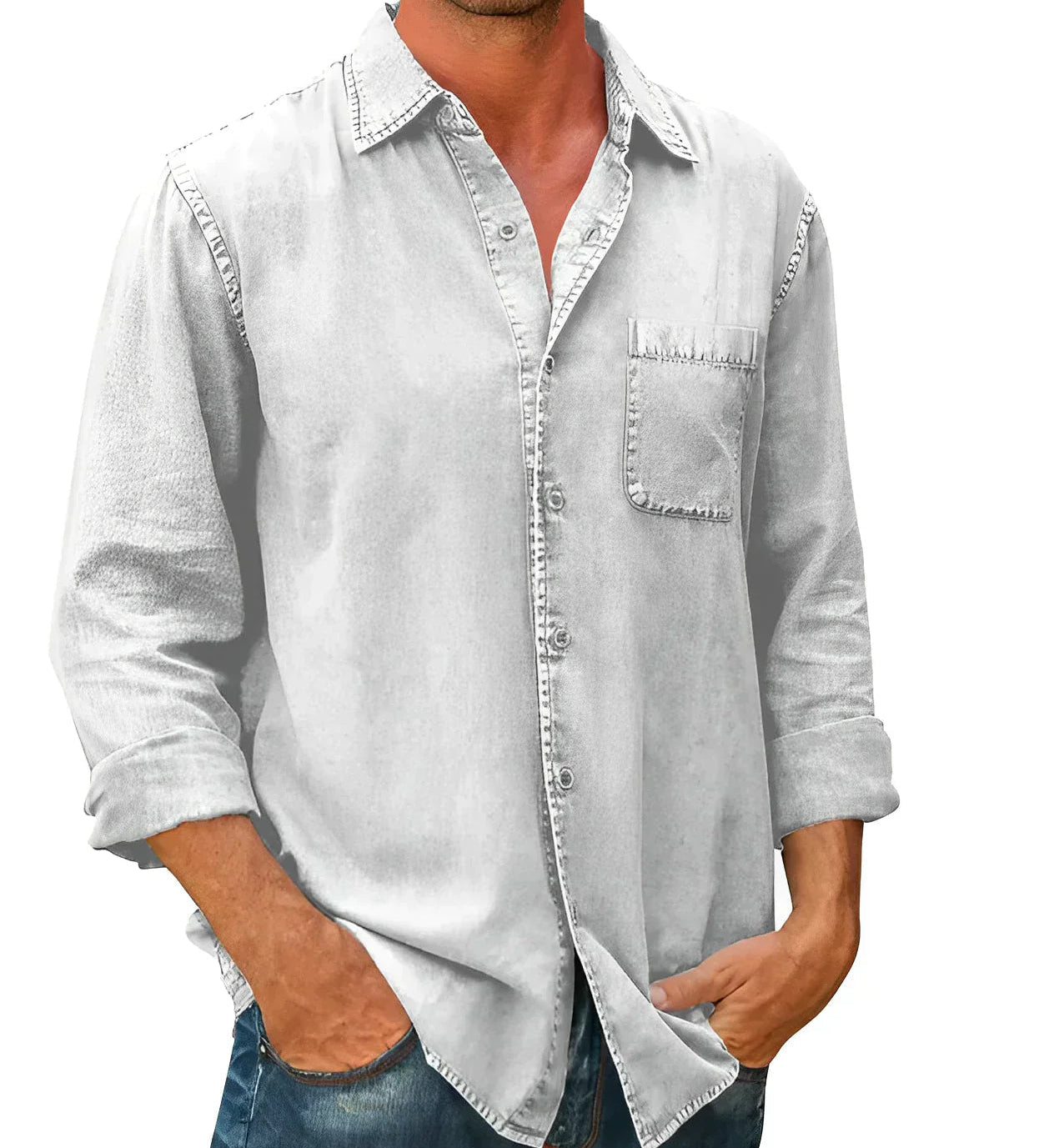 Carmen - Camisa Mezcla Relaxada