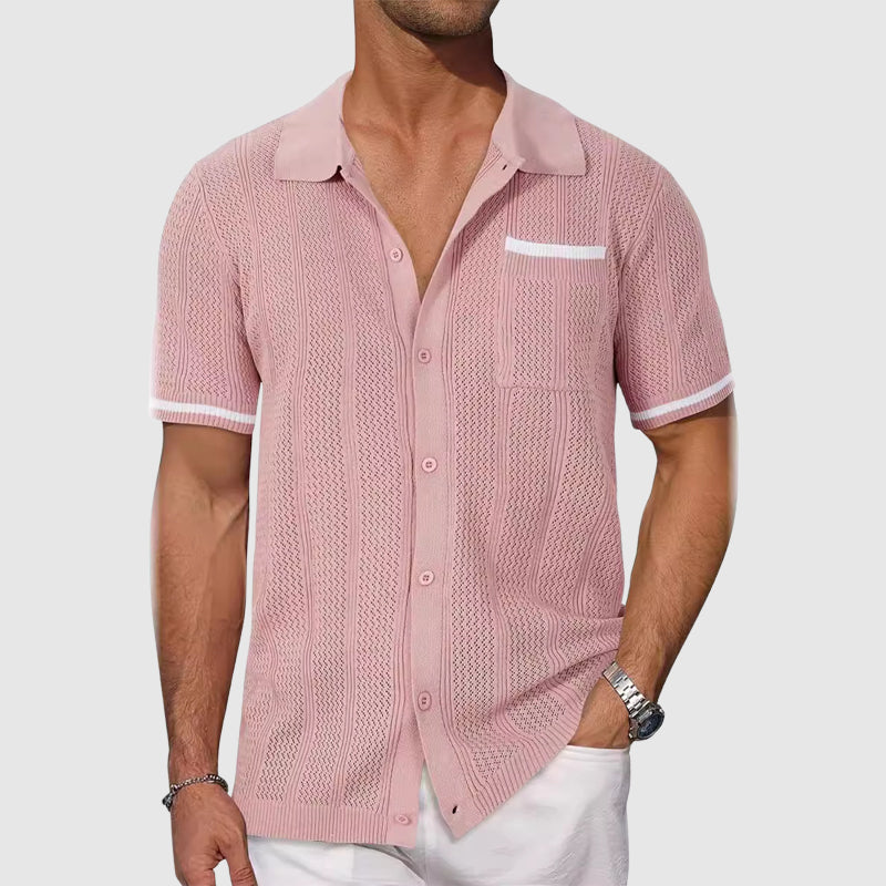 Carmen - Camisa Cuello Contrastante