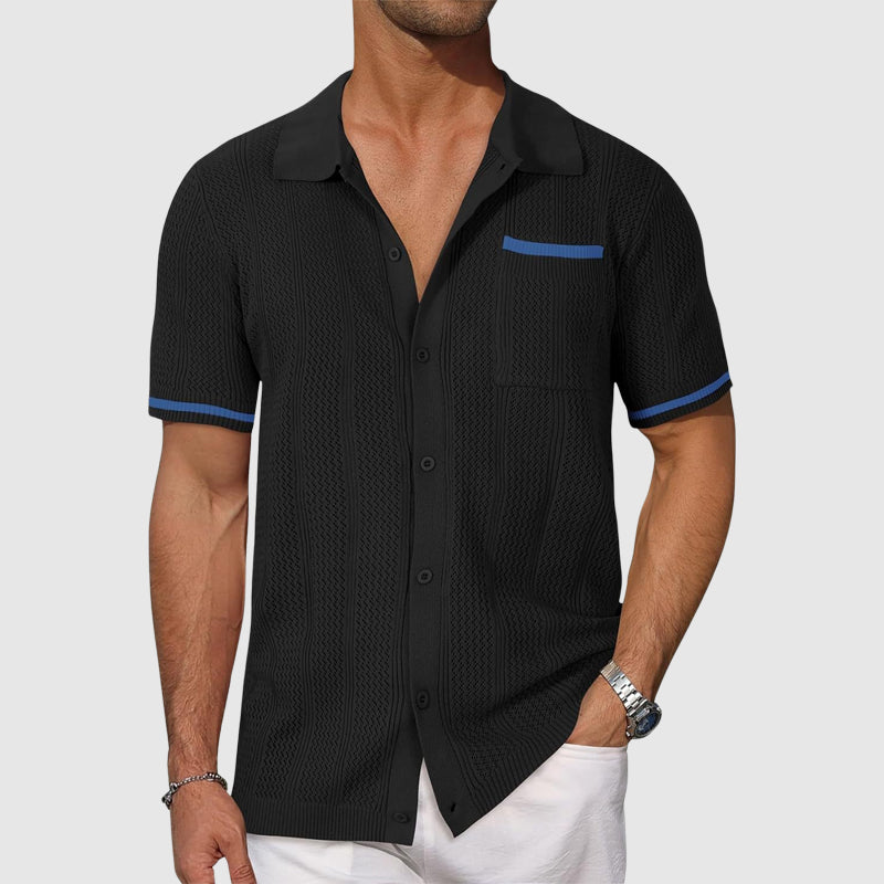 Carmen - Camisa Cuello Contrastante