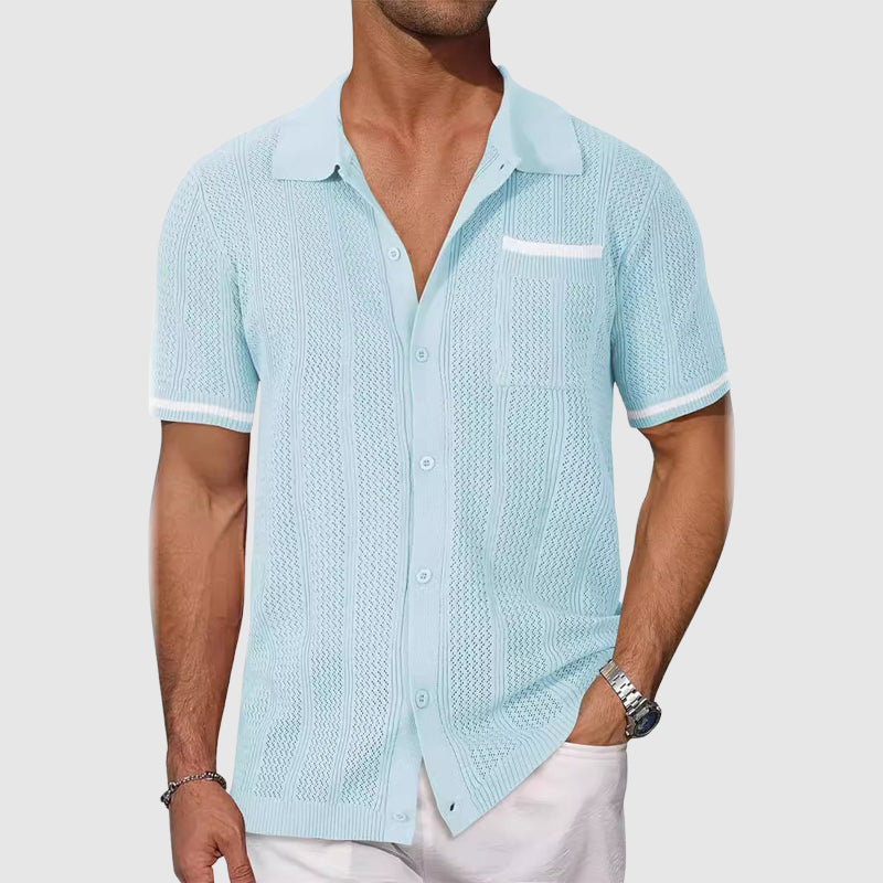 Carmen - Camisa Cuello Contrastante