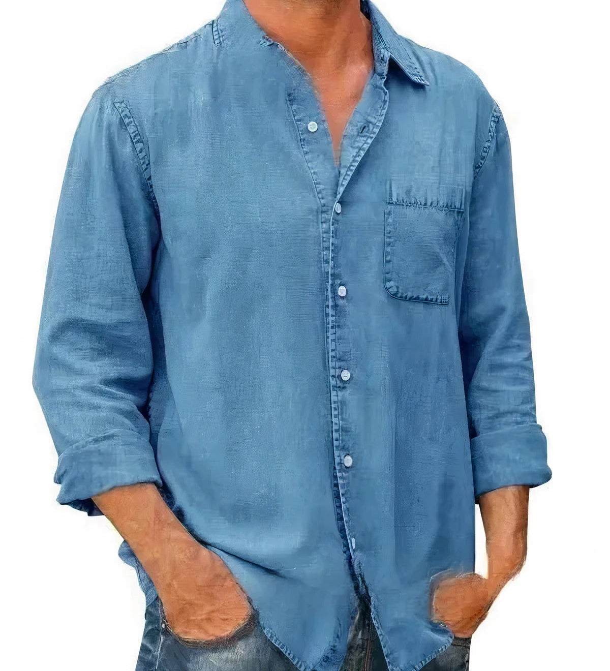 Carmen - Camisa Denim Larga