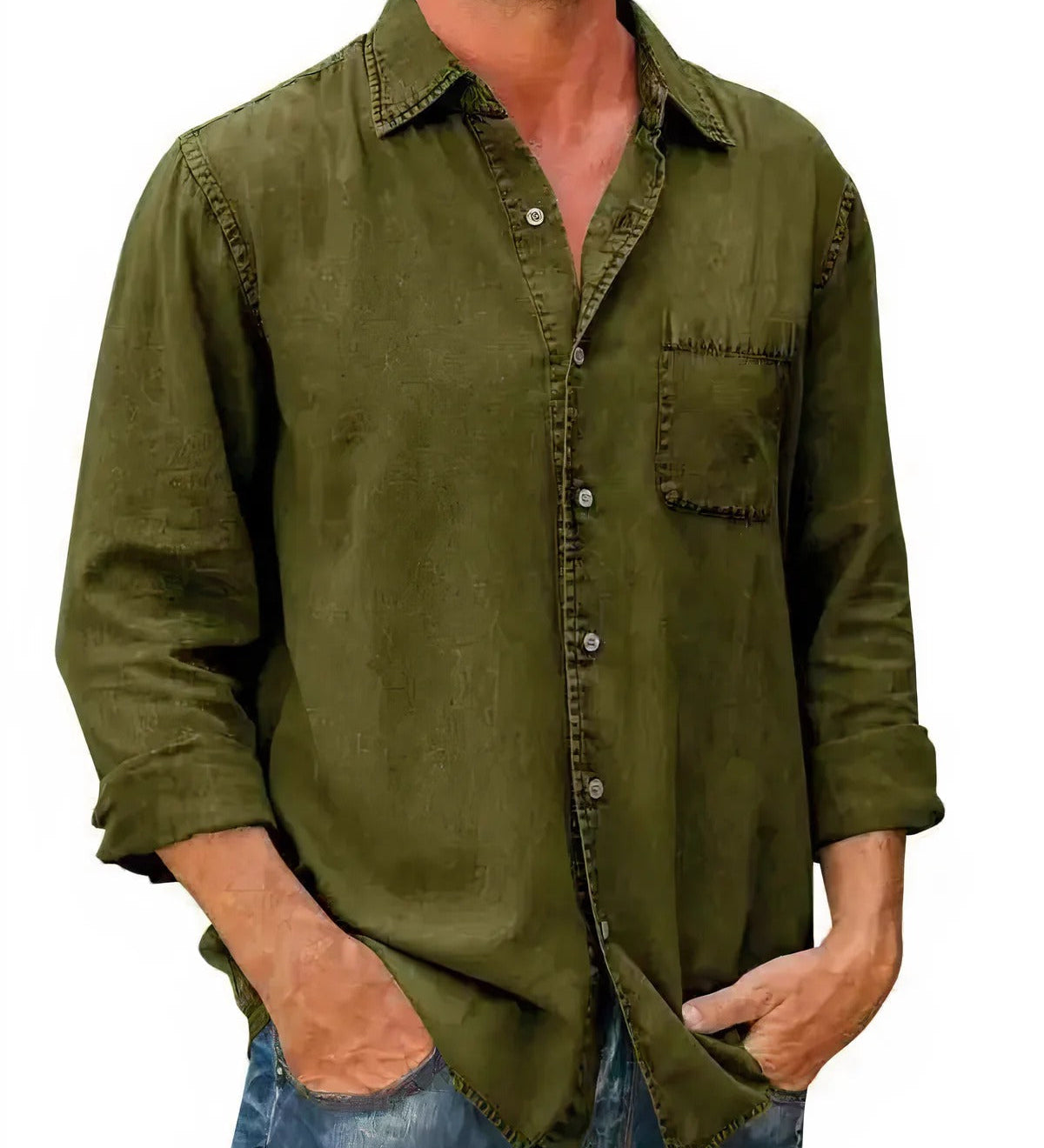 Carmen - Camisa Denim Larga