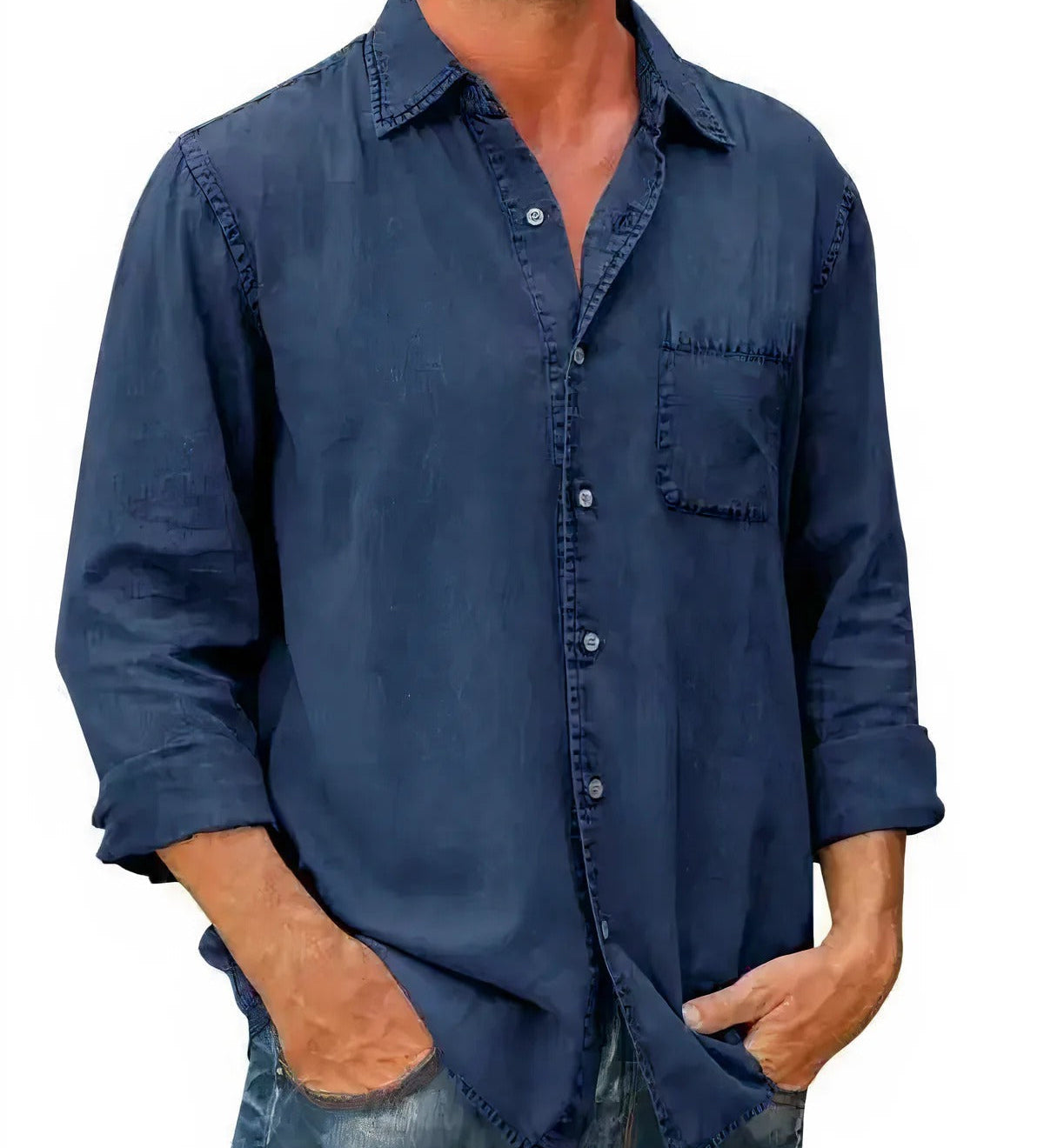 Carmen - Camisa Denim Larga