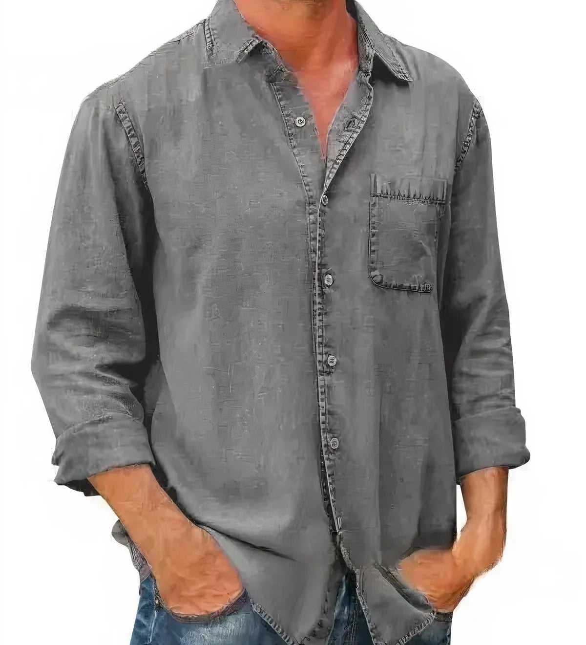 Carmen - Camisa Denim Larga