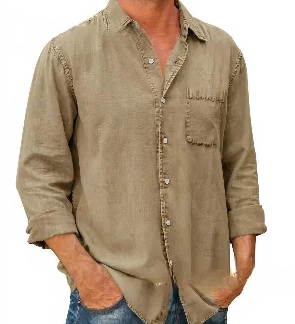 Carmen - Camisa Denim Larga