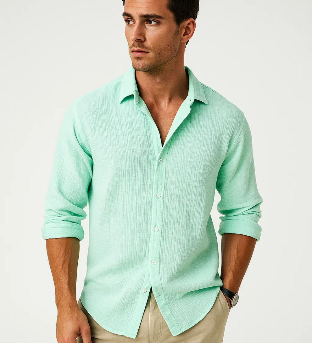 Carmen - Camisa Cuello Elegante