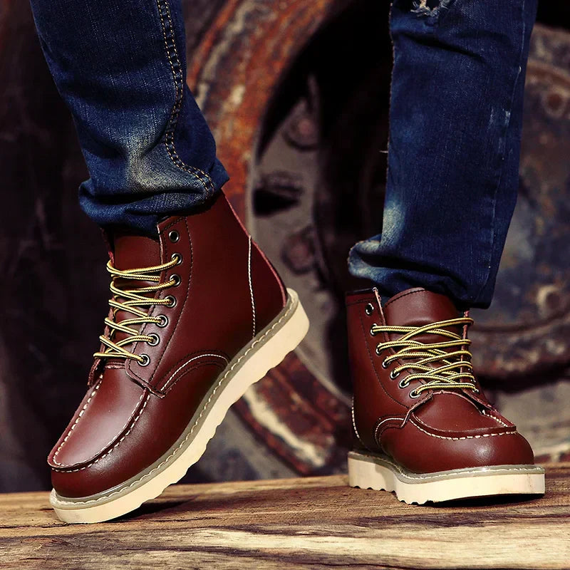 Daniela - Botas Cuero Elegantes