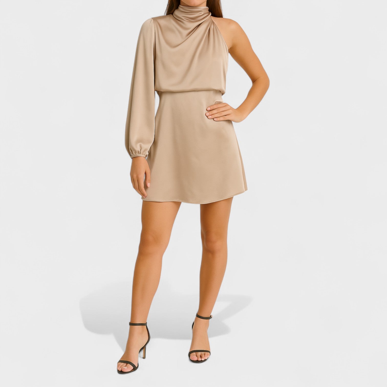 Valmira - Vestido Fiesta Asimétrico
