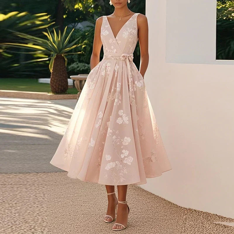 Catalina - Vestido Midi Elegante