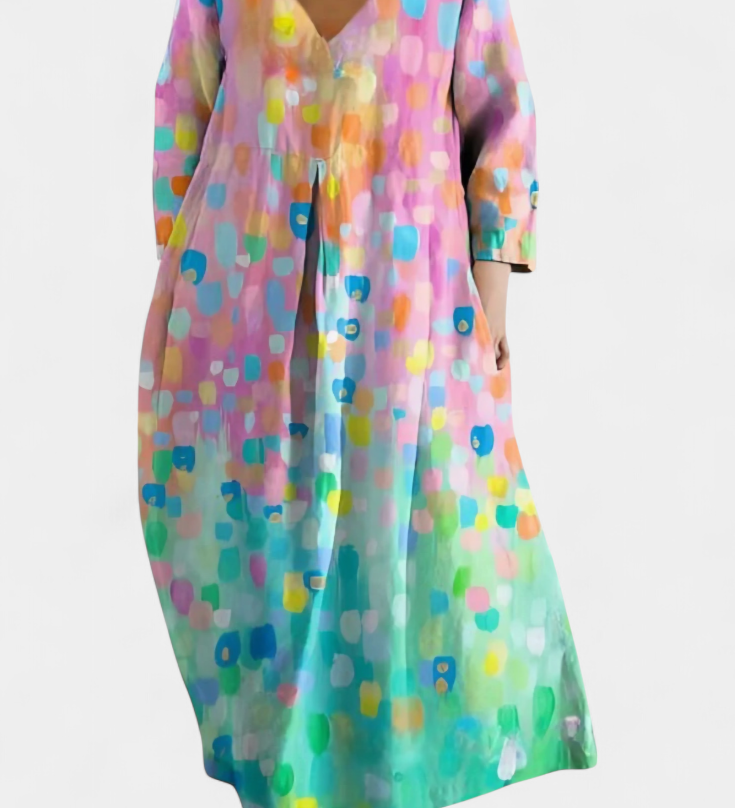 Ana - Vestido Elegante Floral