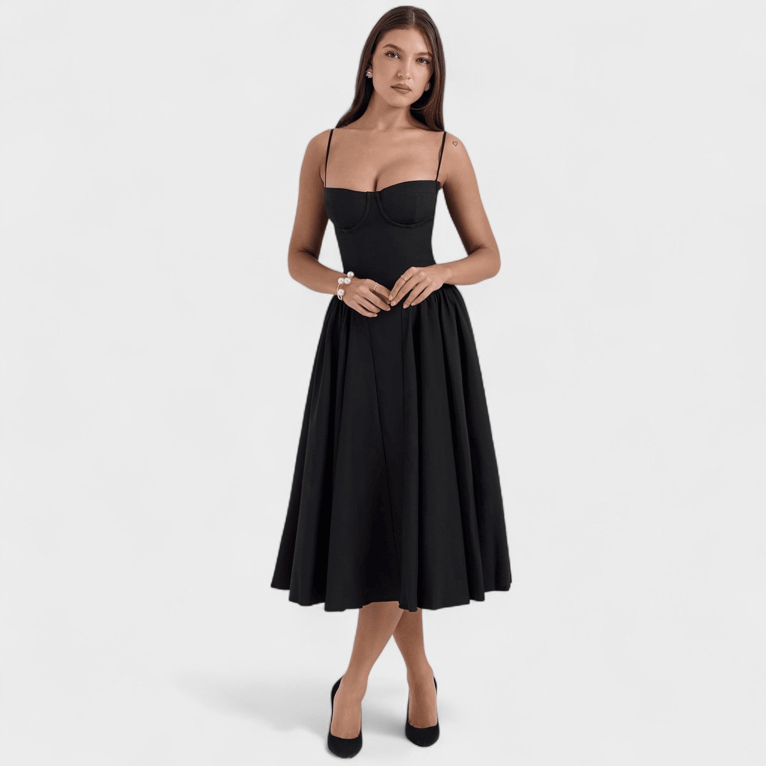 Valentina - Vestido Con Corsé