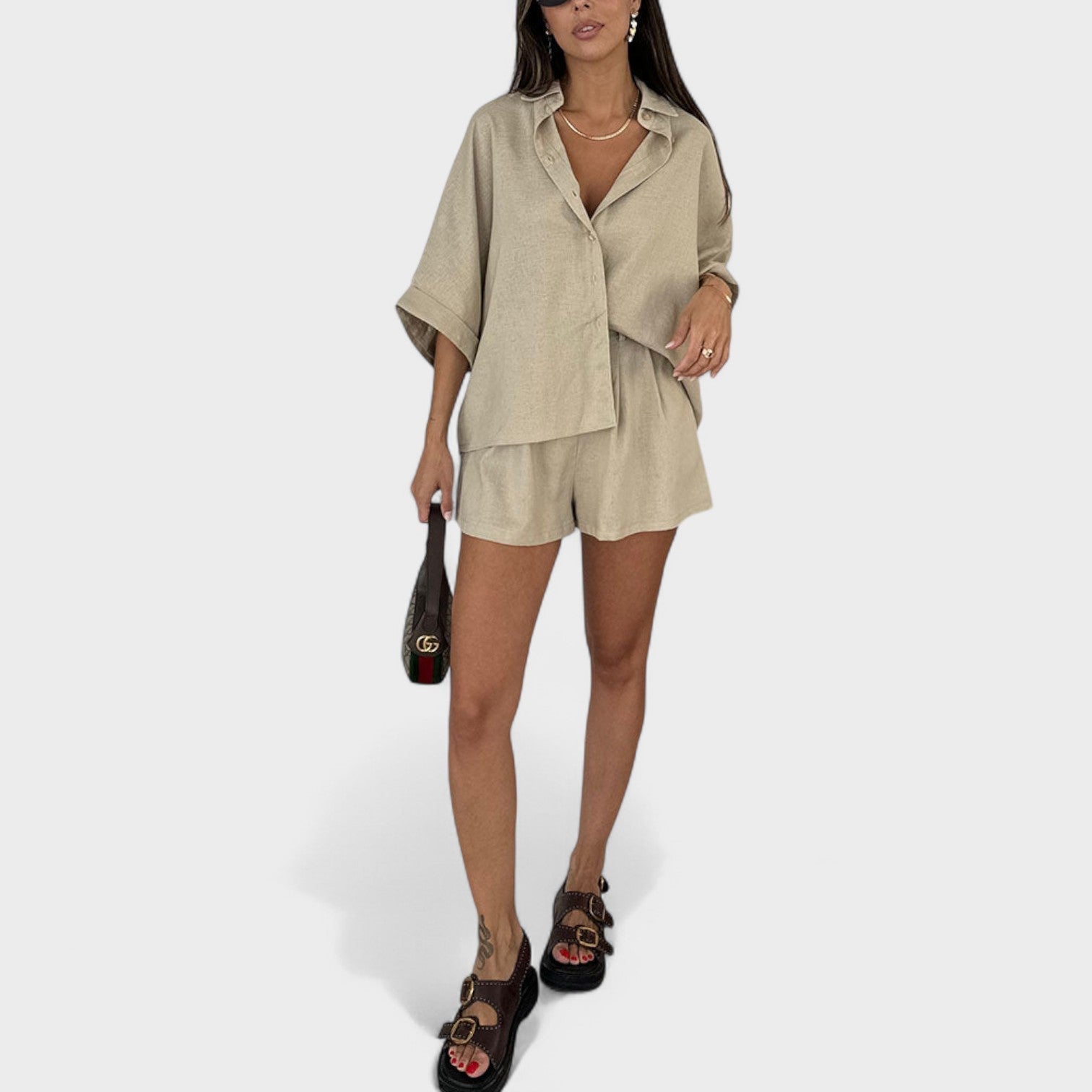 Sofía - Conjunto Elegante Natural