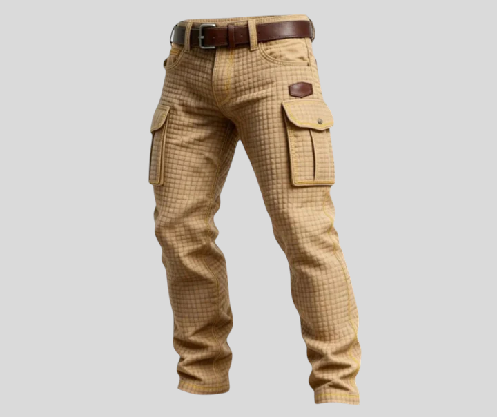David - Pantalones Cargo Elegantes