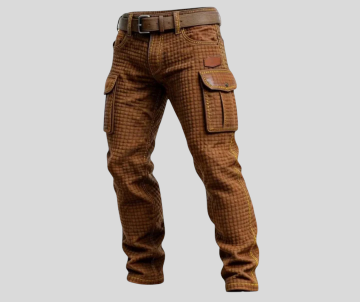 David - Pantalones Cargo Elegantes