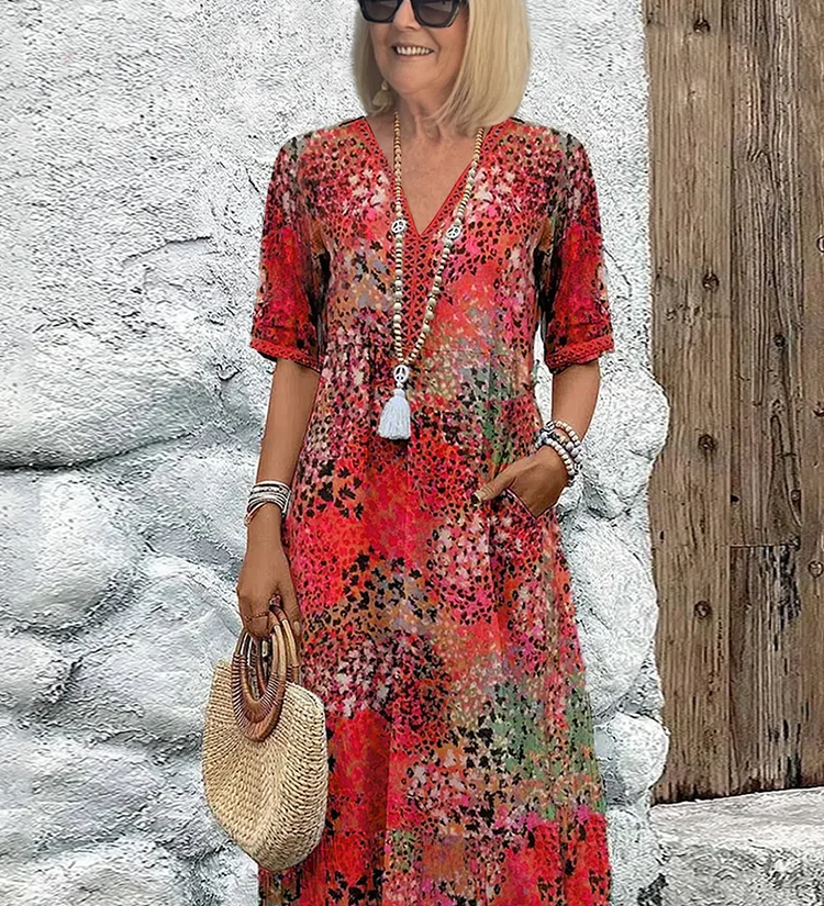 Lía - Vestido Elegante Midi