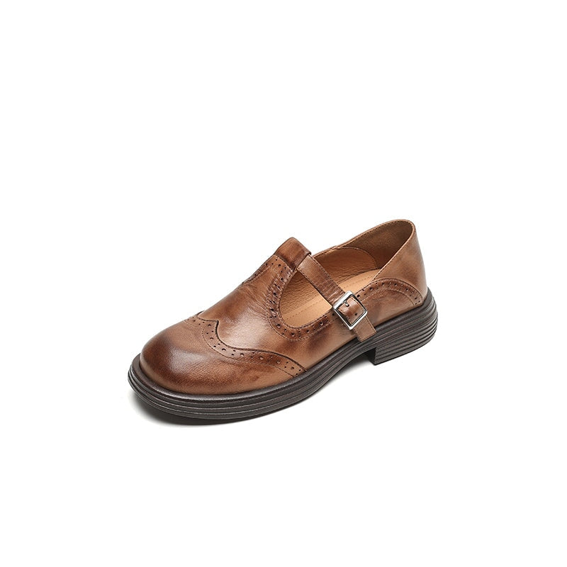 Vela - Zapatos Mary Janes de Cuero Elegantes