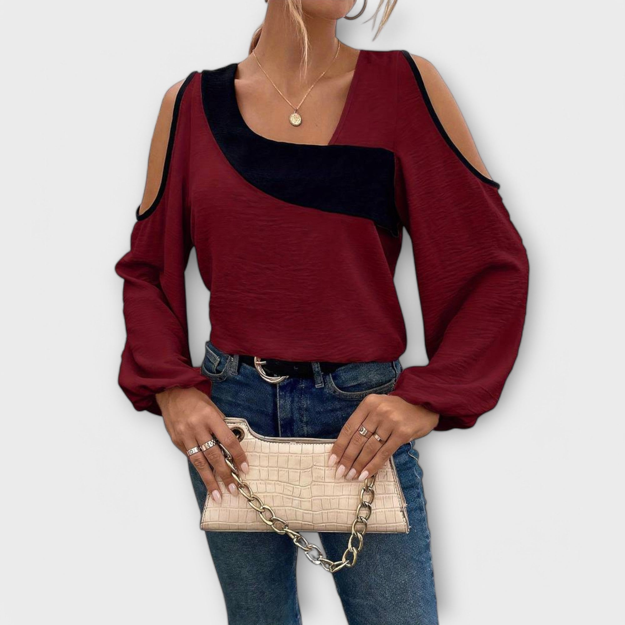 Escarlata - Blusa Elegante Chic