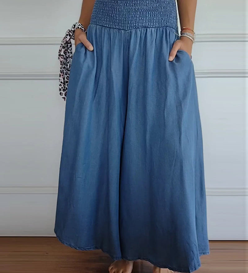 Irene - Pantalones Largos Elegantes
