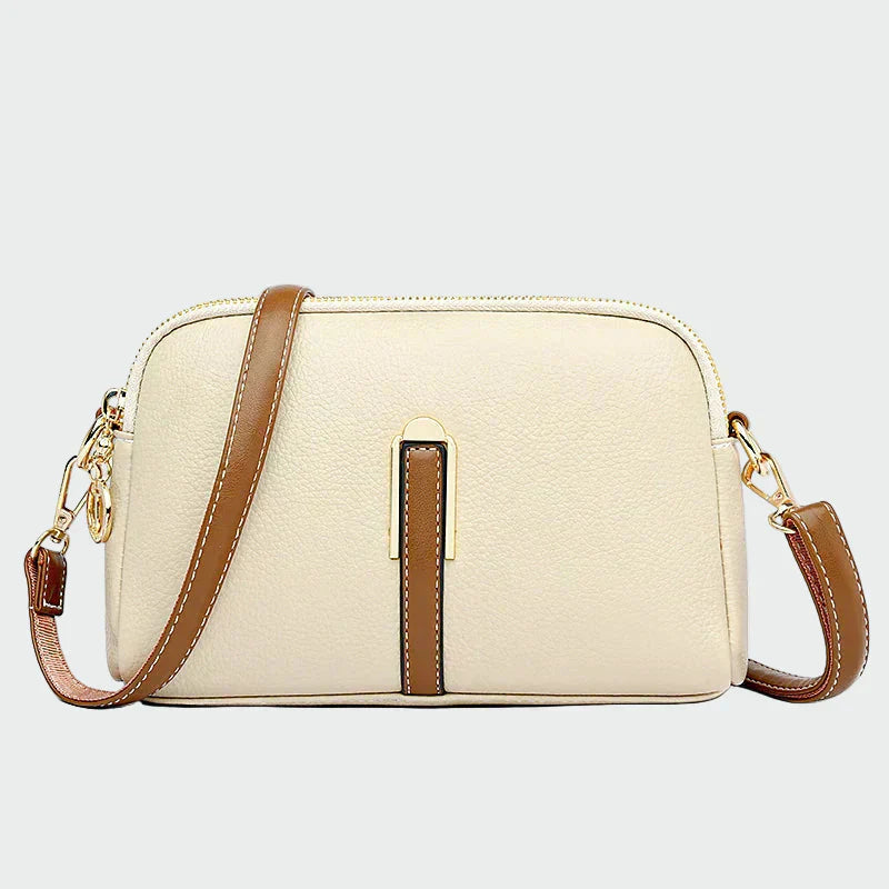 Bolsa de hombro de cuero Sofía