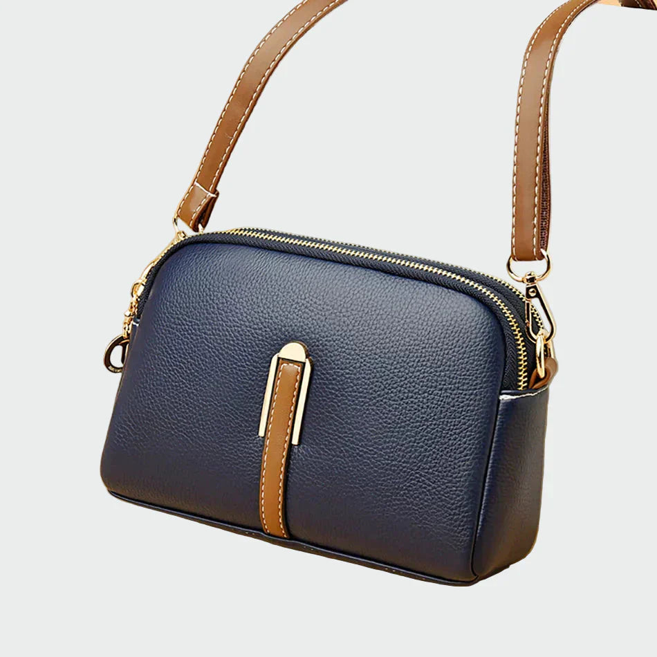 Bolsa de hombro de cuero Sofía