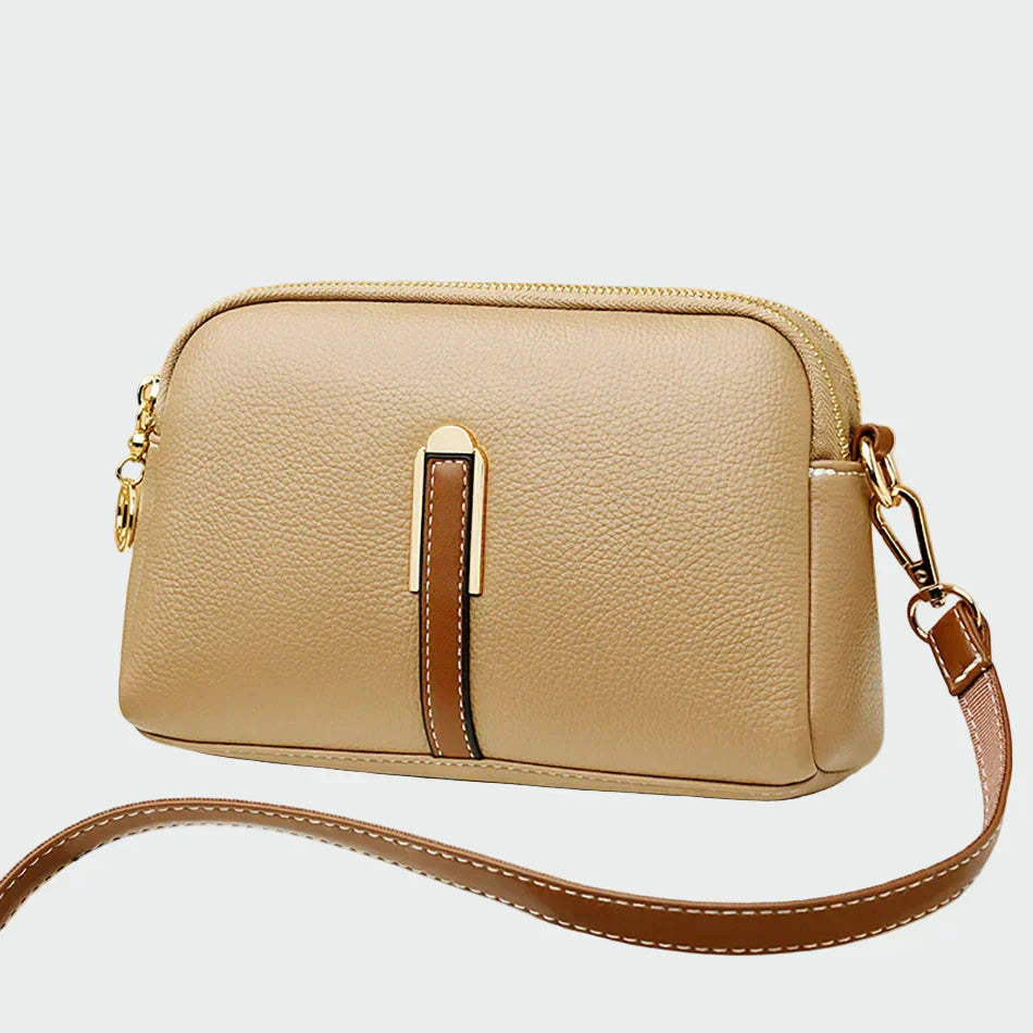 Bolsa de hombro de cuero Sofía
