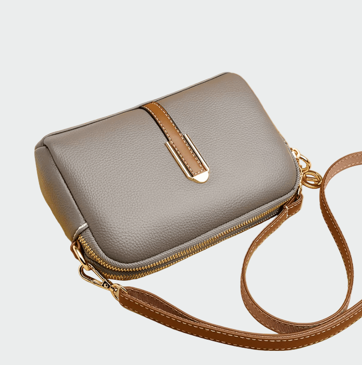 Bolsa de hombro de cuero Sofía